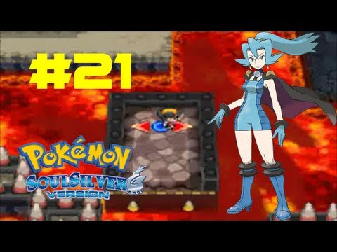 Pokemon Soulsilver Episode #21   {Gym Leader #8 Clair} - Sliding along the path of ice!!!