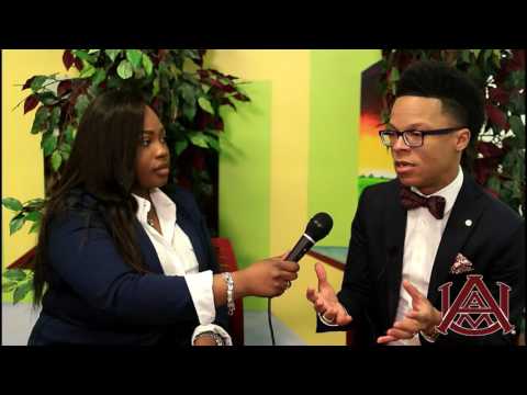 Ebony Curry AAMU Communications Student Interview Dr. Terrell Strayhorn