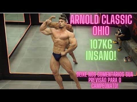 RAMON DINO SHAPE ATUAL 107KG ARNOLD CLASSIC OHIO - IMPRESSIONANTE!