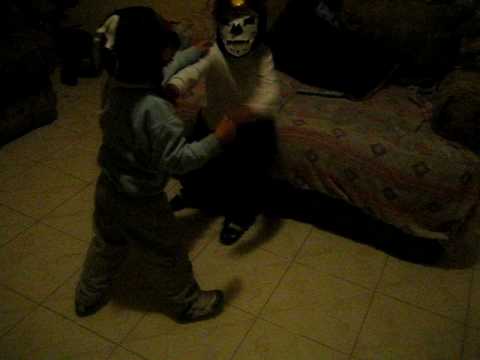 la pelea de fabian y edgardo