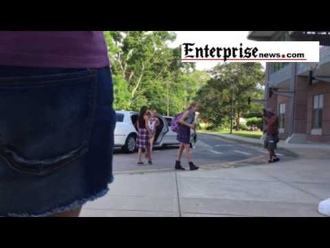 Bridgewater Junior Music Boosters. Students arrived at The Williams School in a limousine.