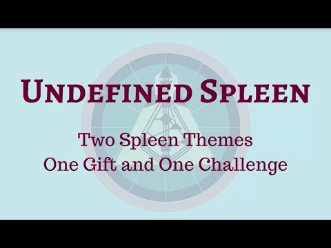 Undefined Spleen Human Design - One Gift and One Challenge