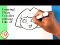 How To Draw Dora The Explorer Nickelodeon Drawing Step By Step For Beginners