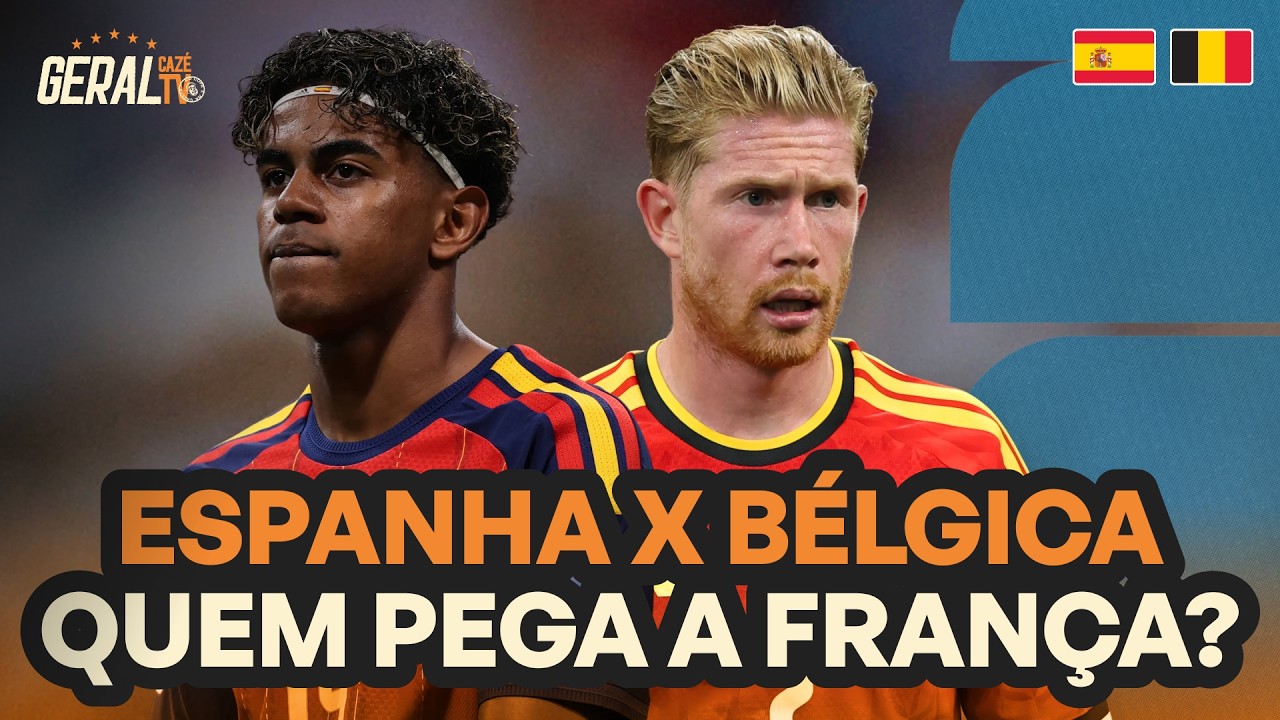 ESPANHA X BÉGLICA DECIDEM QUEM PEGA A FRANÇA NA SEMIFINAL DA COPA DO MUNDO | GERAL CAZÉTV