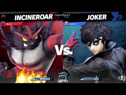 Smash @ Miz's WiFi 8 - FOB (Ganondorf, Incineroar) vs. Clatchet (Joker) Losers Round 3