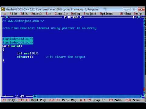 Basic Program In C In Tamil