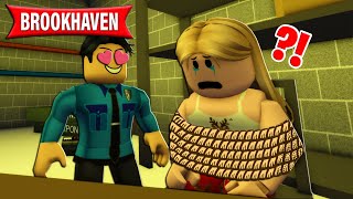 STALKER POLIZIST ENTFÜHRT MICH in BROOKHAVEN! (Roblox Brookhaven 🏡RP | Story Deutsch)