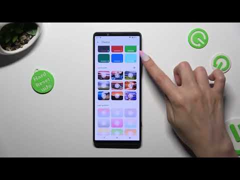 How to Customize Keyboard Theme in SONY Xperia 1 V – Personalize Keyboard Background