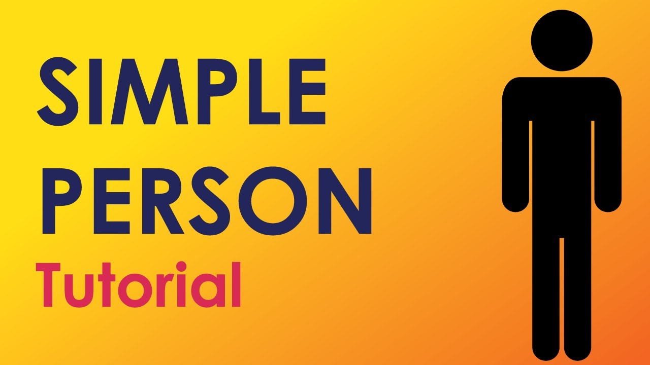 How to Draw a Person Icon: Adobe Illustrator Tutorial