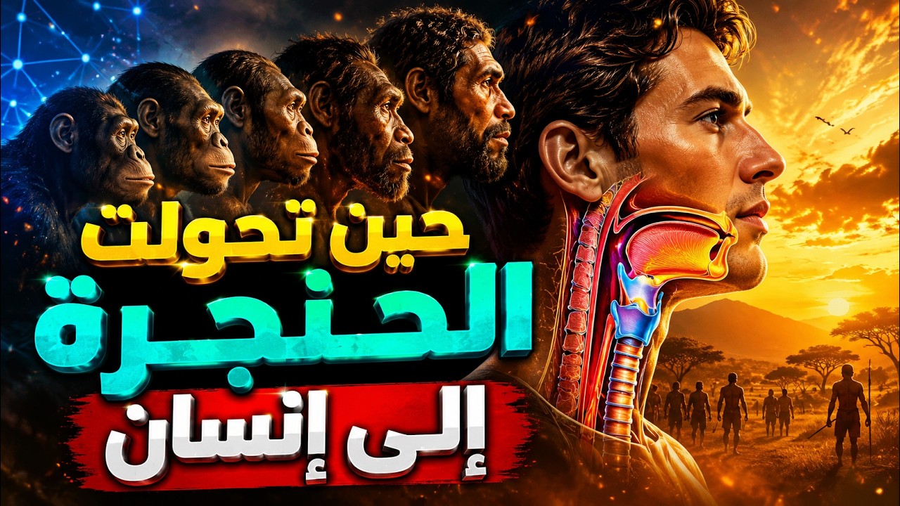 من الصمت إلى الكلام: رحلة الحنجرة التي صنعت الإنسان