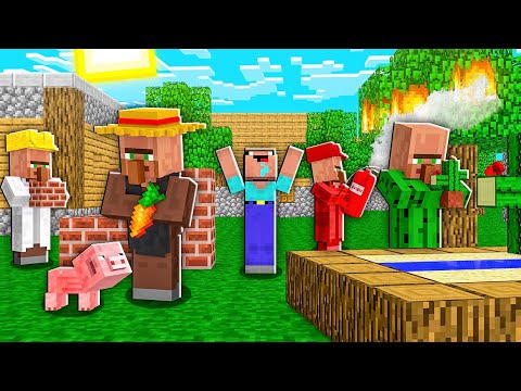 Minecraft NOOB vs PRO: MORE NEW RAREST VILLAGER JOB CHALLENGE ! 100% TROLLING VILLAGE MOD 1000$ SALE