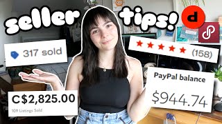 My Tips For Selling on Depop & Poshmark | How to Make More Money as a Reseller!