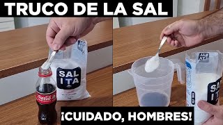 TRUCO DE LA SAL PARA HOMBRES (⚠️ PASO A PASO) QUÉ ES EL TRUCO DE SAL PARA HOMBRES? TRUCO DE SAL AZUL