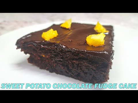 Sweet Potato Chocolate Fudge Cake | Tasty CAKE Recipe TUTORIAL