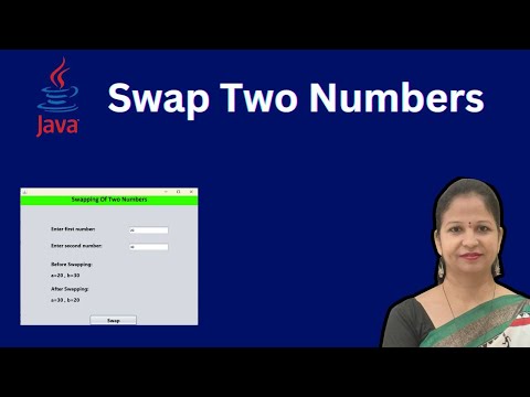 Java Swapping Program For Beginners