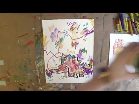 Basquiat Dinosaur Paintings