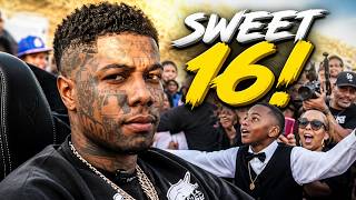 BLUEFACE SURPRISED HIS BIGGEST FAN...FOR HIS SWEET 16! 🎉