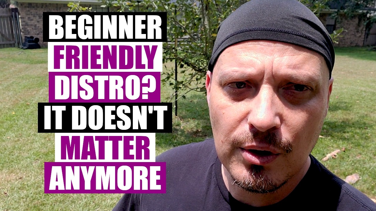 The Age Of Beginner Friendly Distros Is Over
