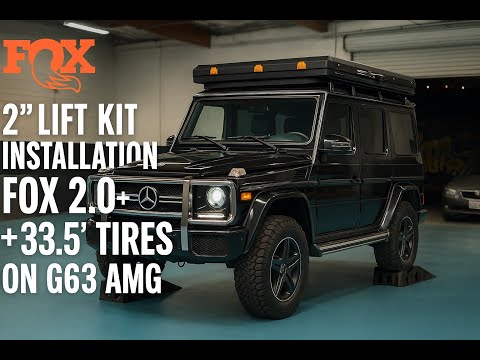 DIY Lifted G-Wagon: 2” Suspension Lift + FOX + 33s