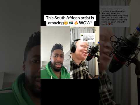 WOW GOOSEBUMPS!!! This South African artist is incredible🔥😳🇿🇦#openverse #shorts
