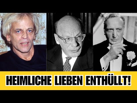 12 deutsche Filmstars, die heimlich Männer liebten – Enthüllt nach Jahrzehnten