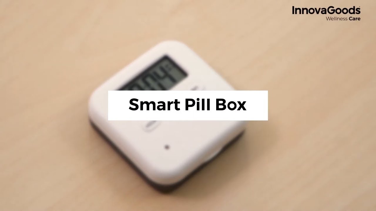 Elektroninė intelektuali tablečių dėžutė Pilly InnovaGoods Wellness Care