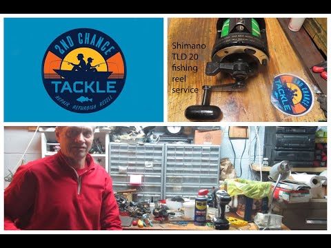 Shimano TLD 20 Lever drag fishing reel how to take apart and service