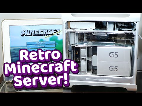 Ultimate Retro Gaming: PowerMac G5 to Minecraft Server!