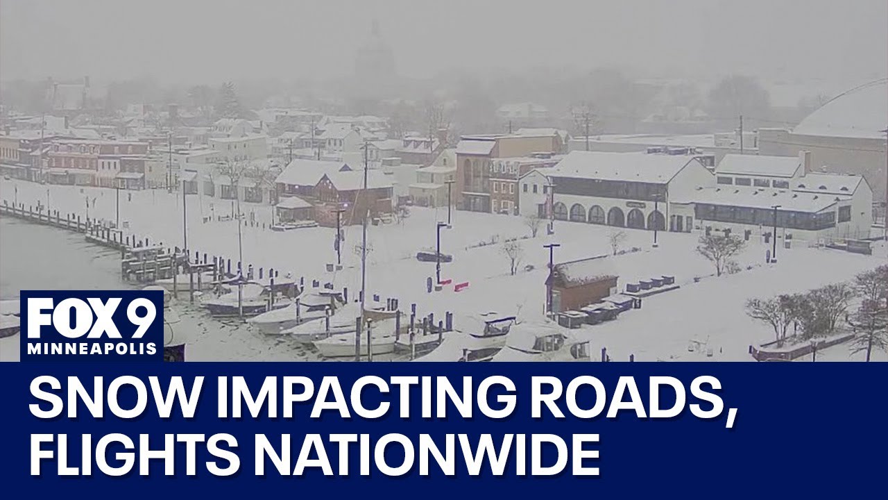 Massive winter storm brings heavy snow, ice to several Midwest and Mid-Atlantic states