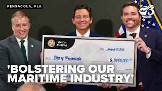 Florida puts $9M into Port of Pensacola shipbuilding