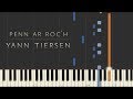 Penn ar Roc'h - Yann Tiersen \\ Synthesia Piano Tutorial