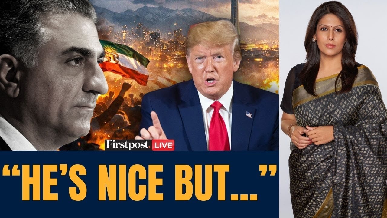 Iran LIVE: Trump Expresses Doubt Over Reza Pahlavi's Ability to Rule Iran |Vantage with Palki Sharma