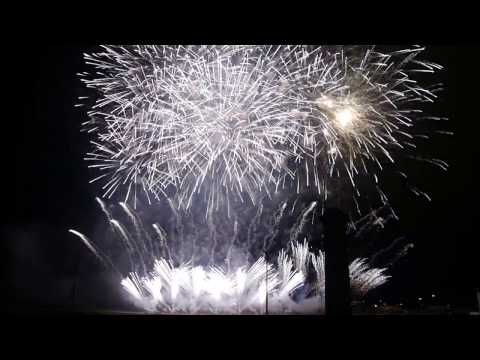 NIESAMOWITY POKAZ FAJERWERKÓW PYROMAGIC 2016 SZCZECIN