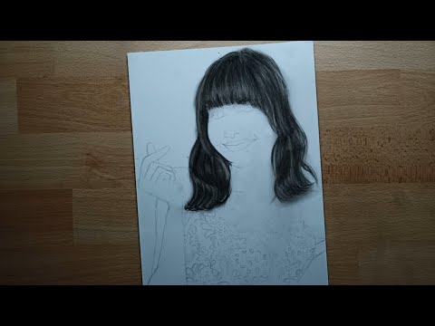 How to Draw Lisa || How to Draw Lisa Blackpink 🖤💓 Step by step Tutorial || Lisa Drawing #youtube
