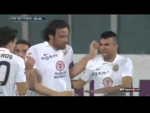 Fiorentina v  Hellas Verona 0 1 Obbadi goal   Video Dailymotion