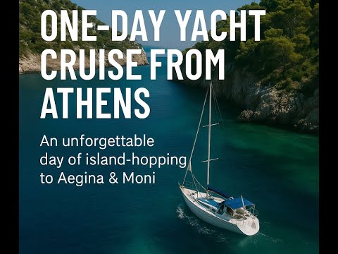 Yacht cruise to Aegina and Moni Island