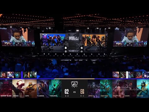 G2 vs EG | Day 6 LoL Worlds 2022 Main Group Stage | G2 Esports vs Evil Geniuses - Groups full game