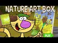 Nature Cat Nature Art Box PBS Kids Primary Colors