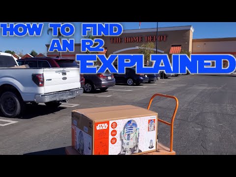 How to find R2 D2 at Home Depot (EXPLAINED!)