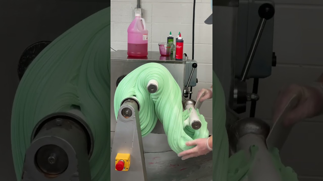 Make taffy with us #candy #candymaking #taffy