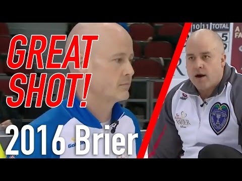 Jamie Koe vs Kevin Koe - 10th End Finish - Great Shots