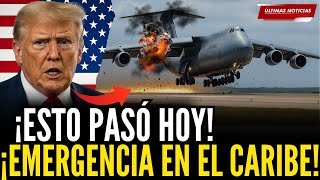 Download lagu BREAKING NEWS! Emergency Landing of Giant C-5M Super Galaxy in the Caribbean mp3