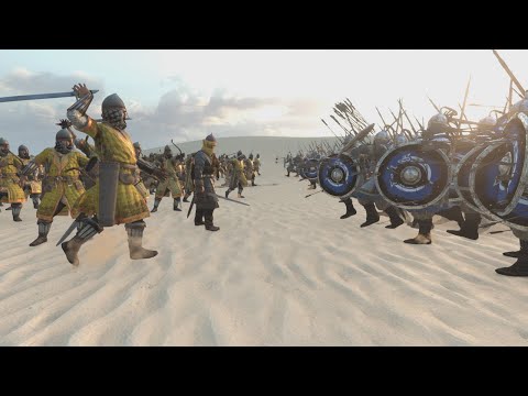 ASERAI ARCHERS VS STURGIA INFANTRY (ASERAI POV) - Mount & Blade 2 BANNERLORD