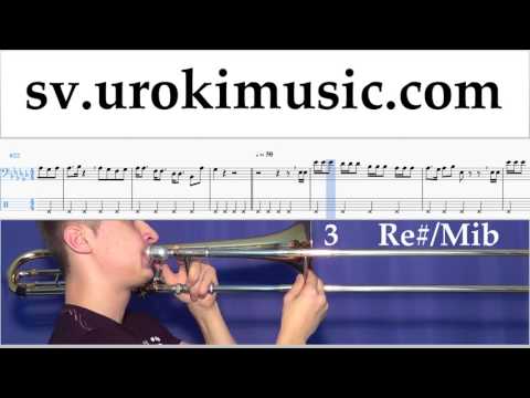 Lär Dig Spela Trombon Charlie Puth - Attention Tabs Nybörjare Del 2 um-i492