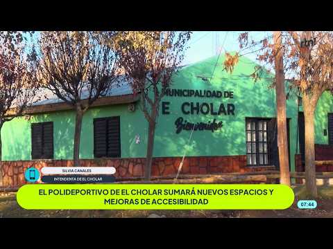 #conectadosrtn El Cholar: invertirán $1 250 millones en la ampliación del Polideportivo