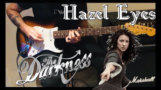 The Darkness - Hazel Eyes (Guitar Cover W/Solos/Lyrics)