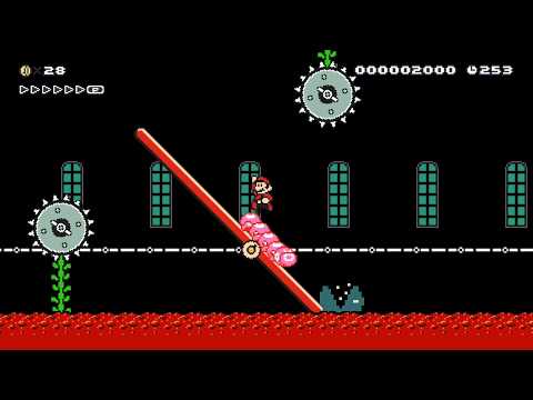 wiggler's dungeon by astero 🍄 Super Mario Maker 2 🍄 No Commentary 1cd