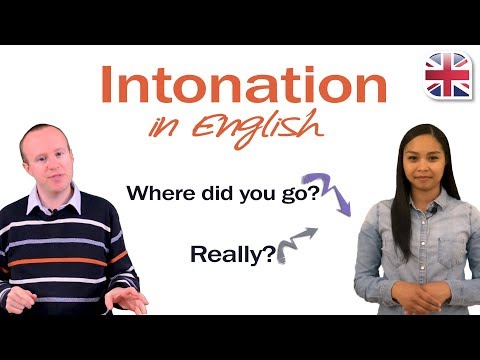 Intonation in English - English Pronunciation Lesson