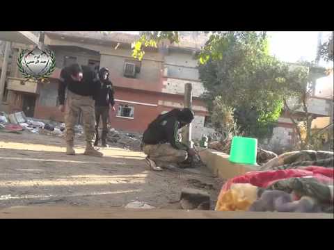 استهداف  قوات النظام بقذائف الهاون في حي الصناعة في مدينة دير الزور