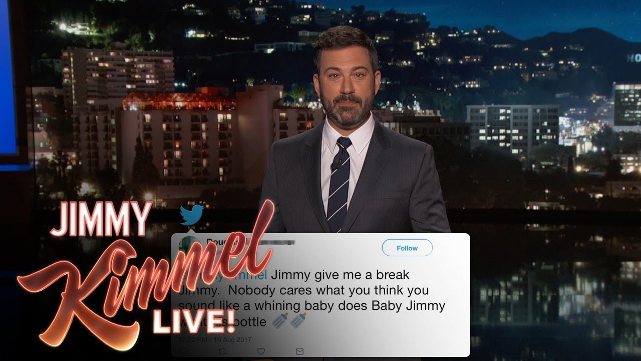Jimmy Kimmel Reads Mean Comments from Trump Supporters - YouTube